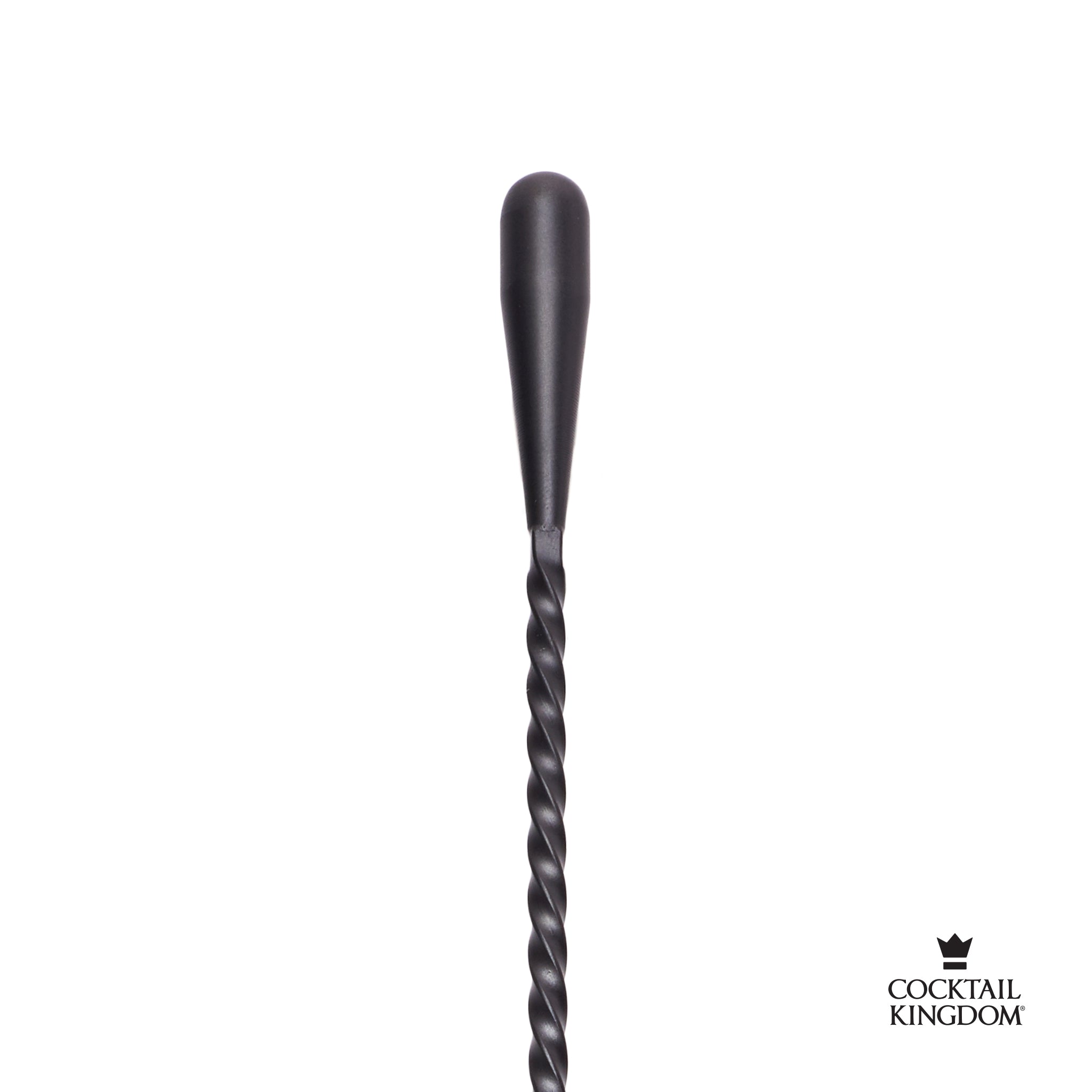 Cuillère de bar Teardrop - Noir mat / 30cm