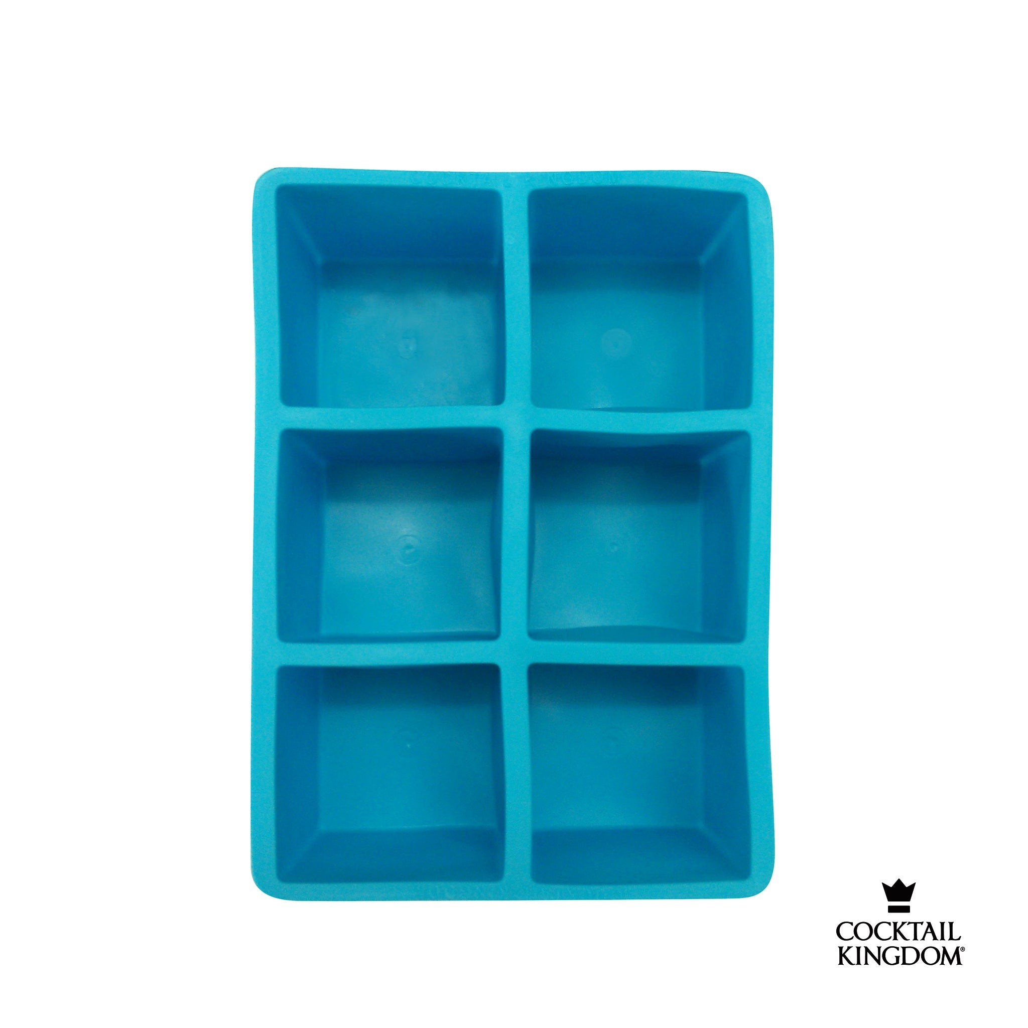 Vassoio per cubetti di ghiaccio quadrati 2in - Blu