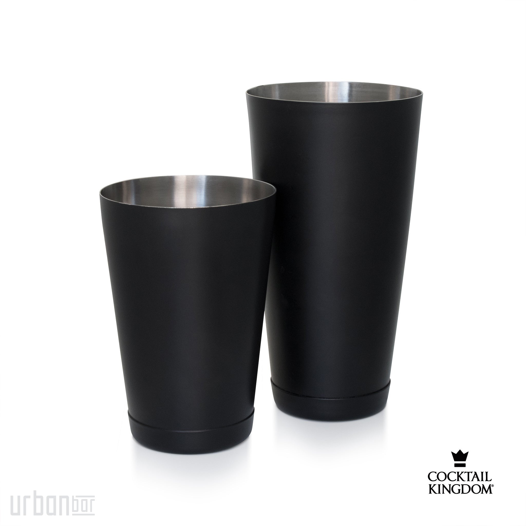 Set of Two Koriko® Weighted Shaking Tins - Matte Black