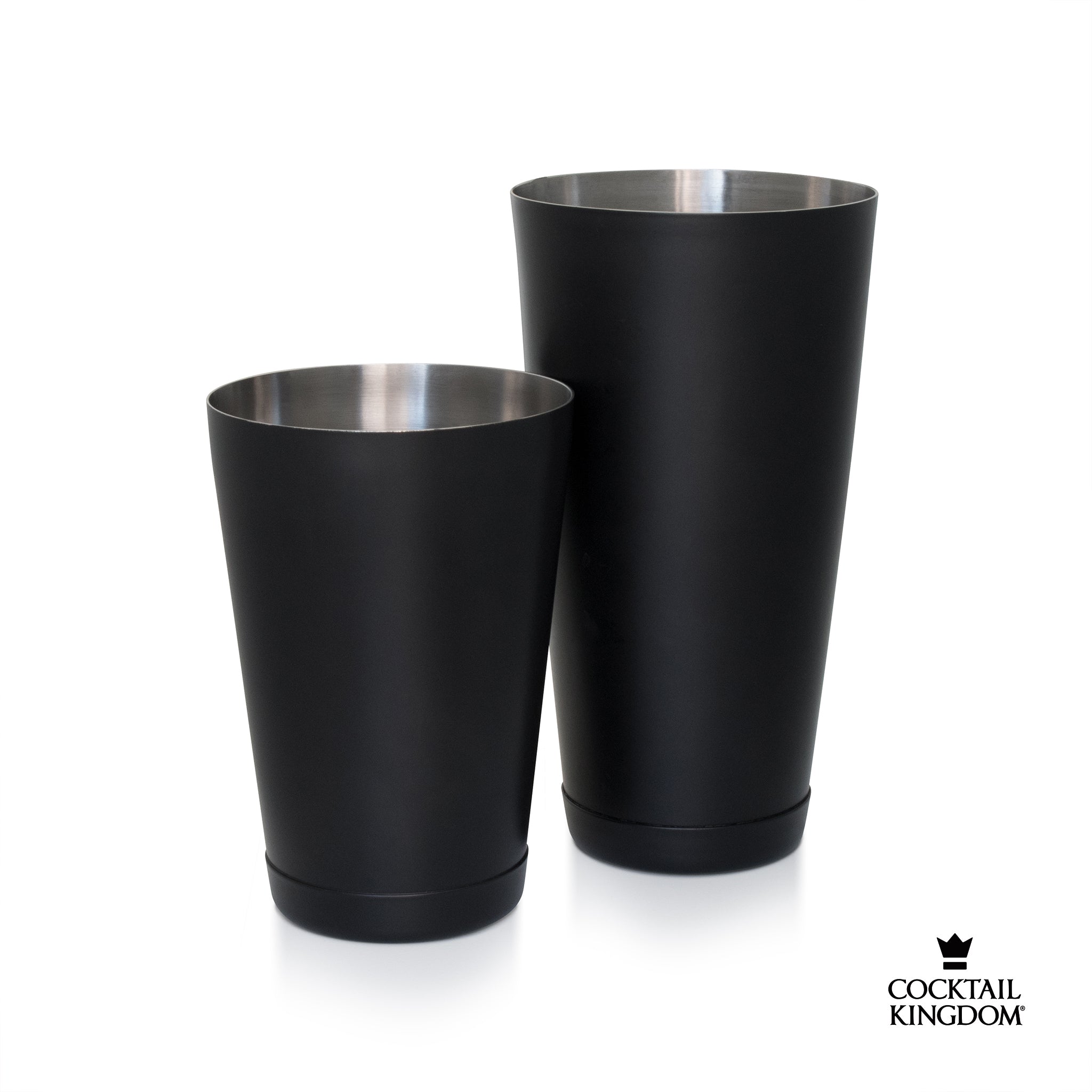 Set aus zwei gewichteten Shaking-Tins Koriko® in Matt Schwarz
