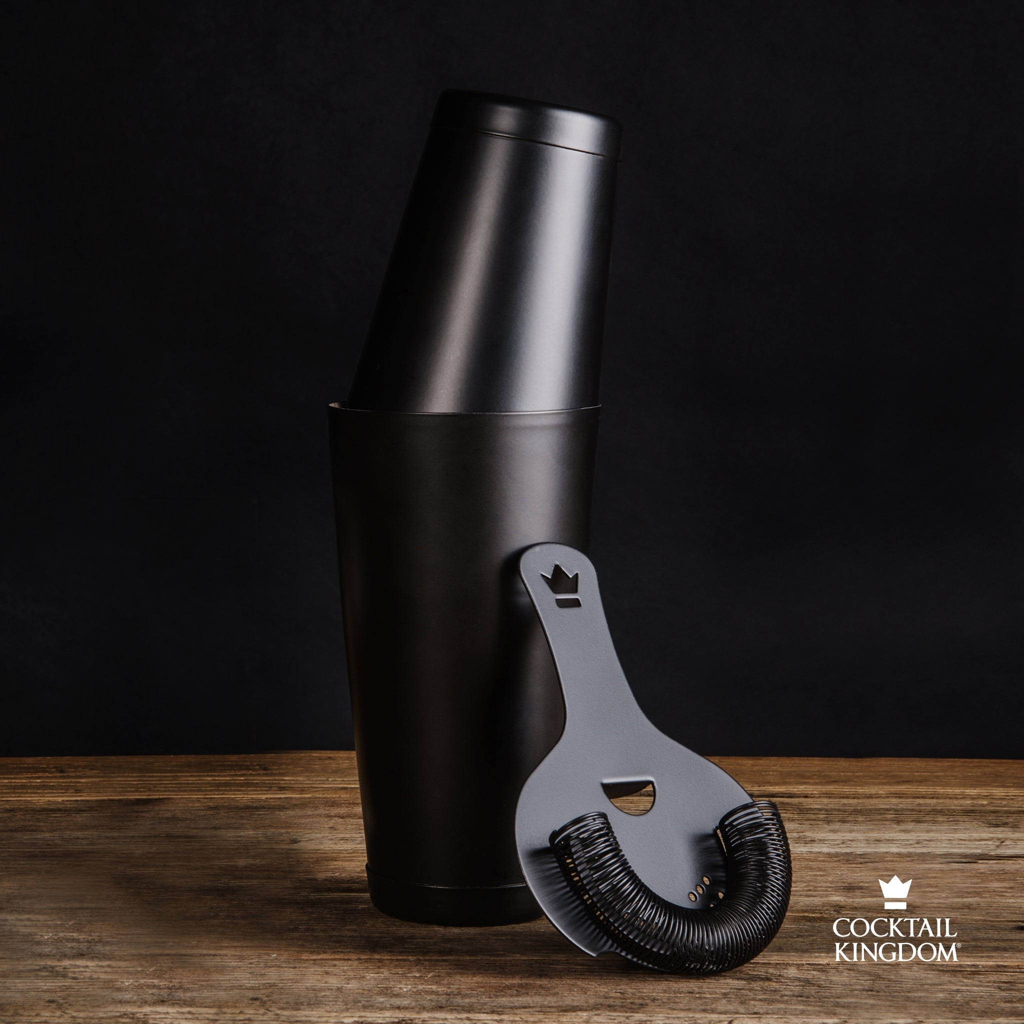 Lot de Deux Koriko® Shakers Lestés - Noir Mat