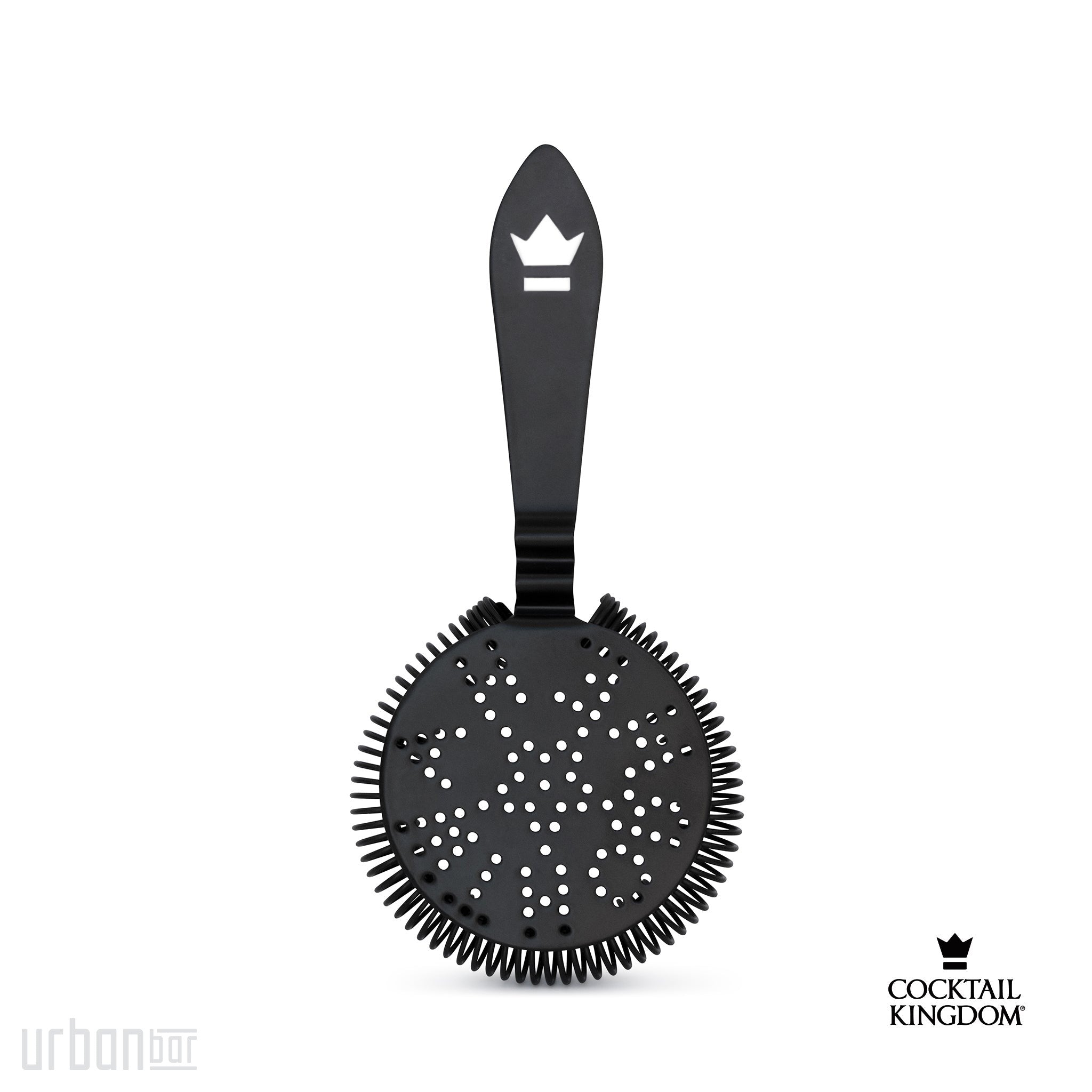 Antique-Style Hawthorne Strainer - Matte Black