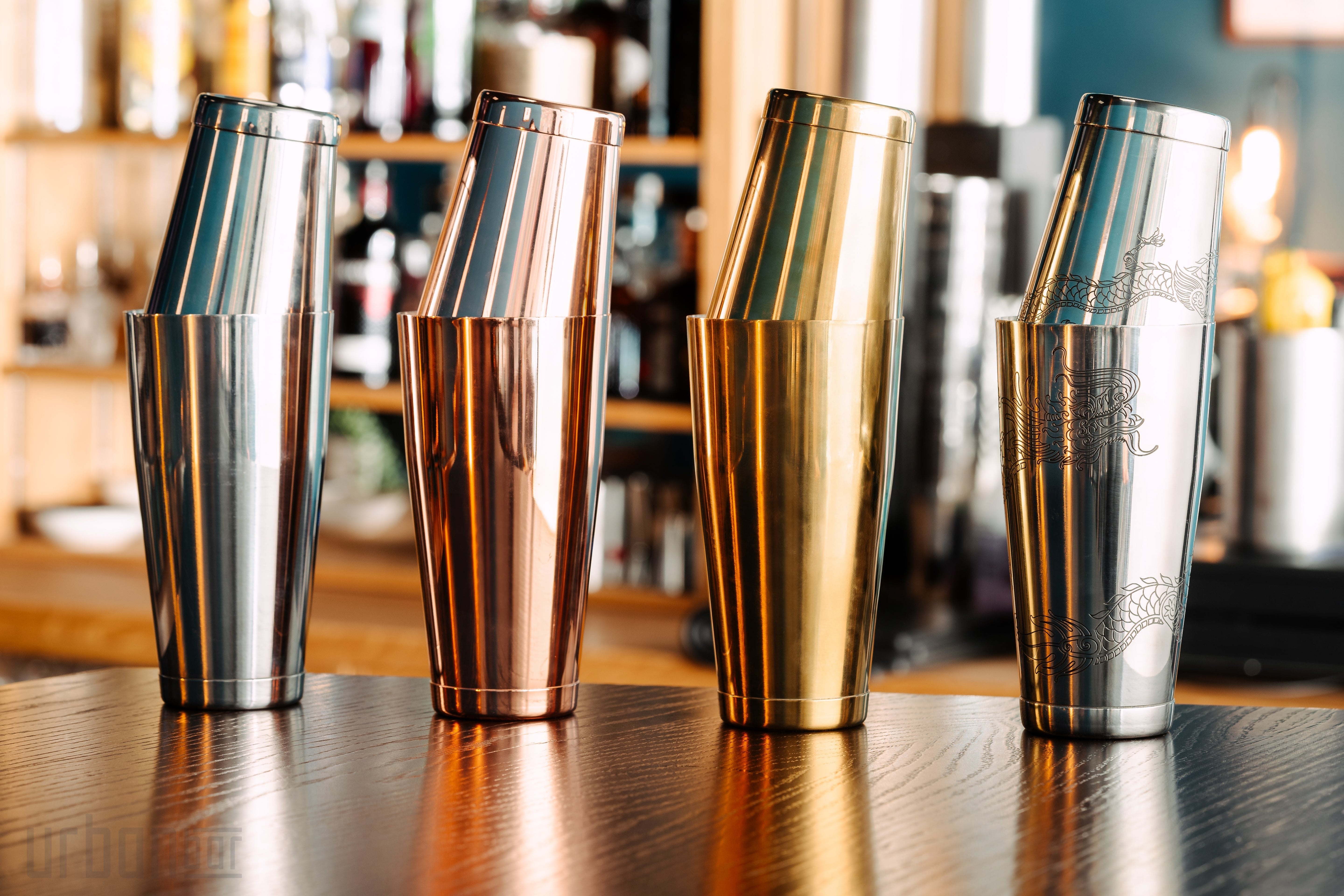 Yansheng Tin-on-Tin Copper Plated Weighted Shaker 85cl