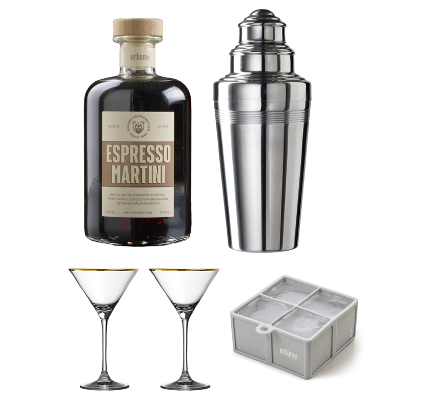 Kit facile pour préparer un Espresso Martini