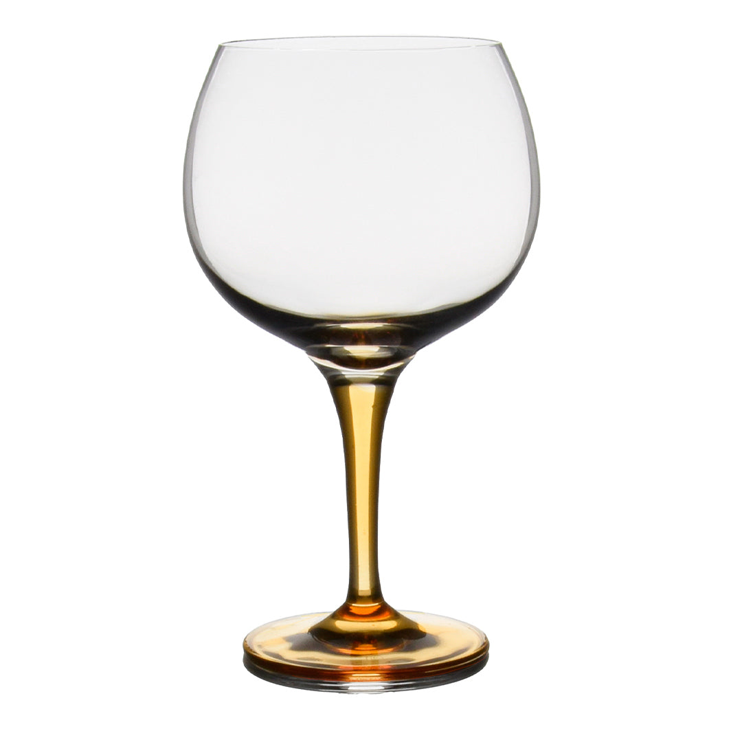 Verre ballon à gin sur pied ambré 60cl