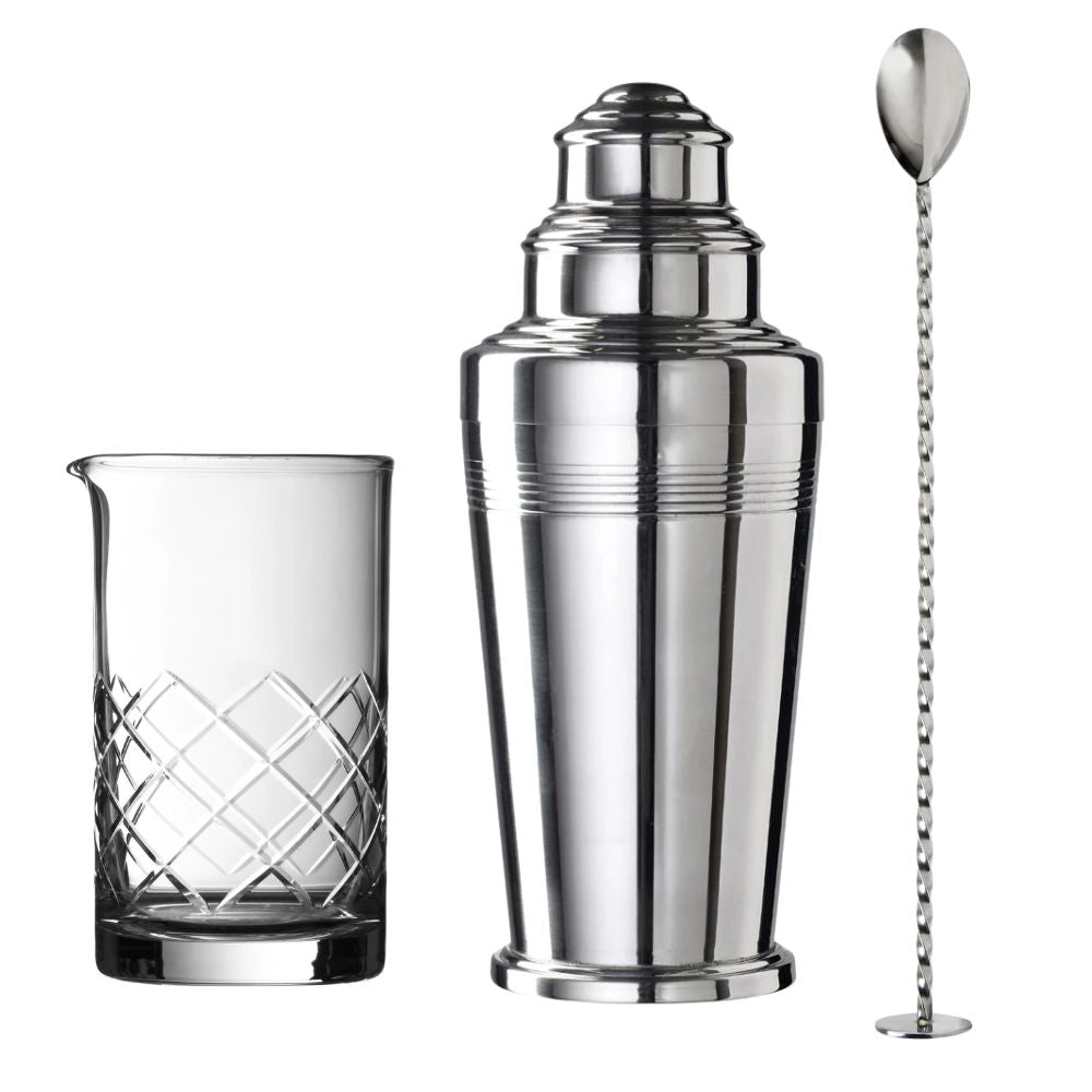 Japanisches Rührglas- und Cocktail-Set