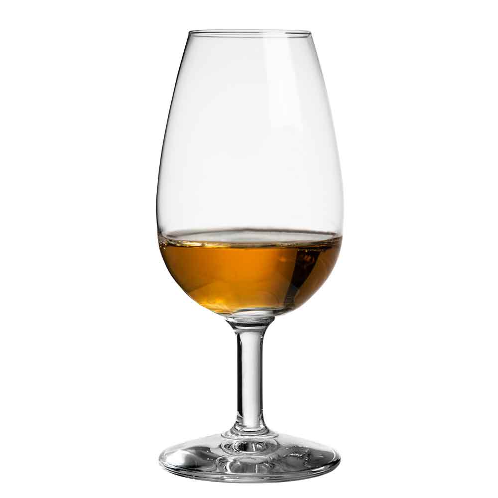 Verre à dégustation de whisky de distillerie et couvercle en verre 14 cl