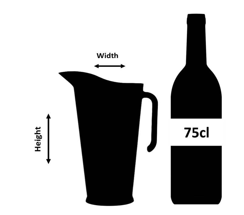 Jarra de cóctel apilable Scandia 1,7 litros