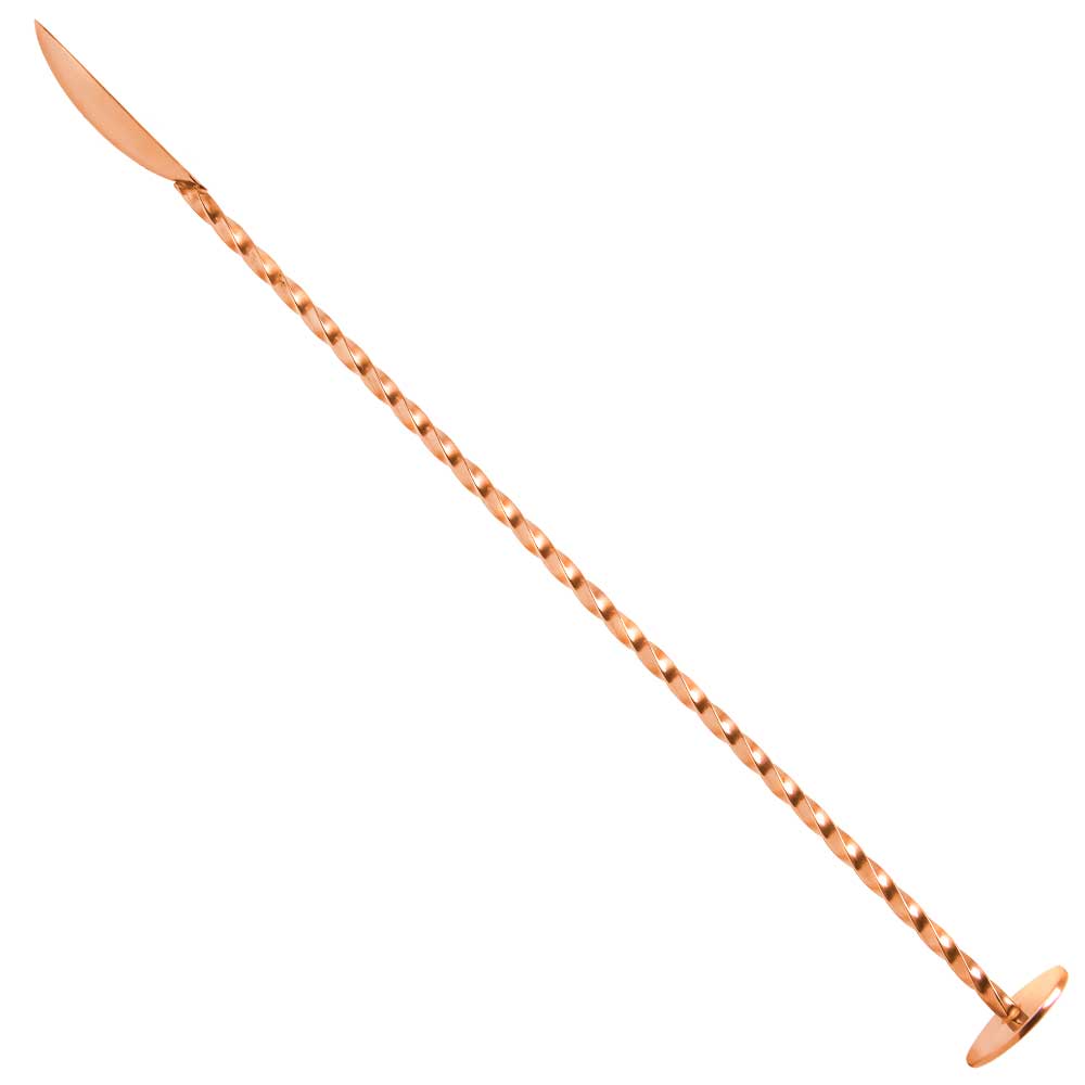 Cuillère de bar classique en cuivre 27 cm
