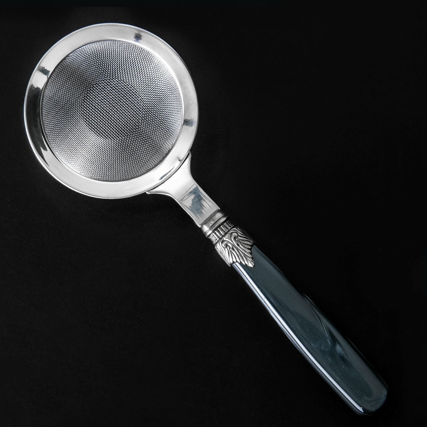Classico Colino da cocktail a maglia fine in acciaio inox 23cm