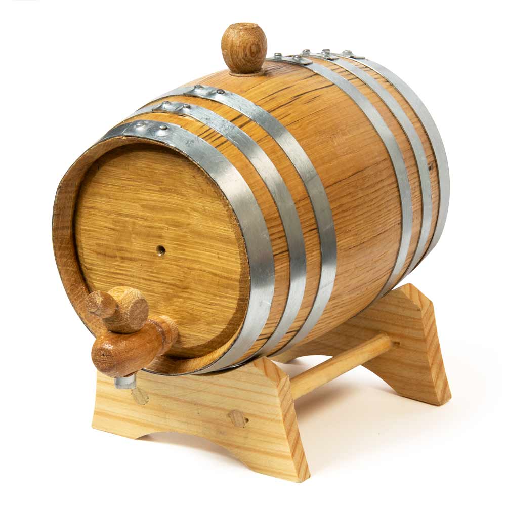 Baril à cocktail de vieillissement en chêne 1 litre
