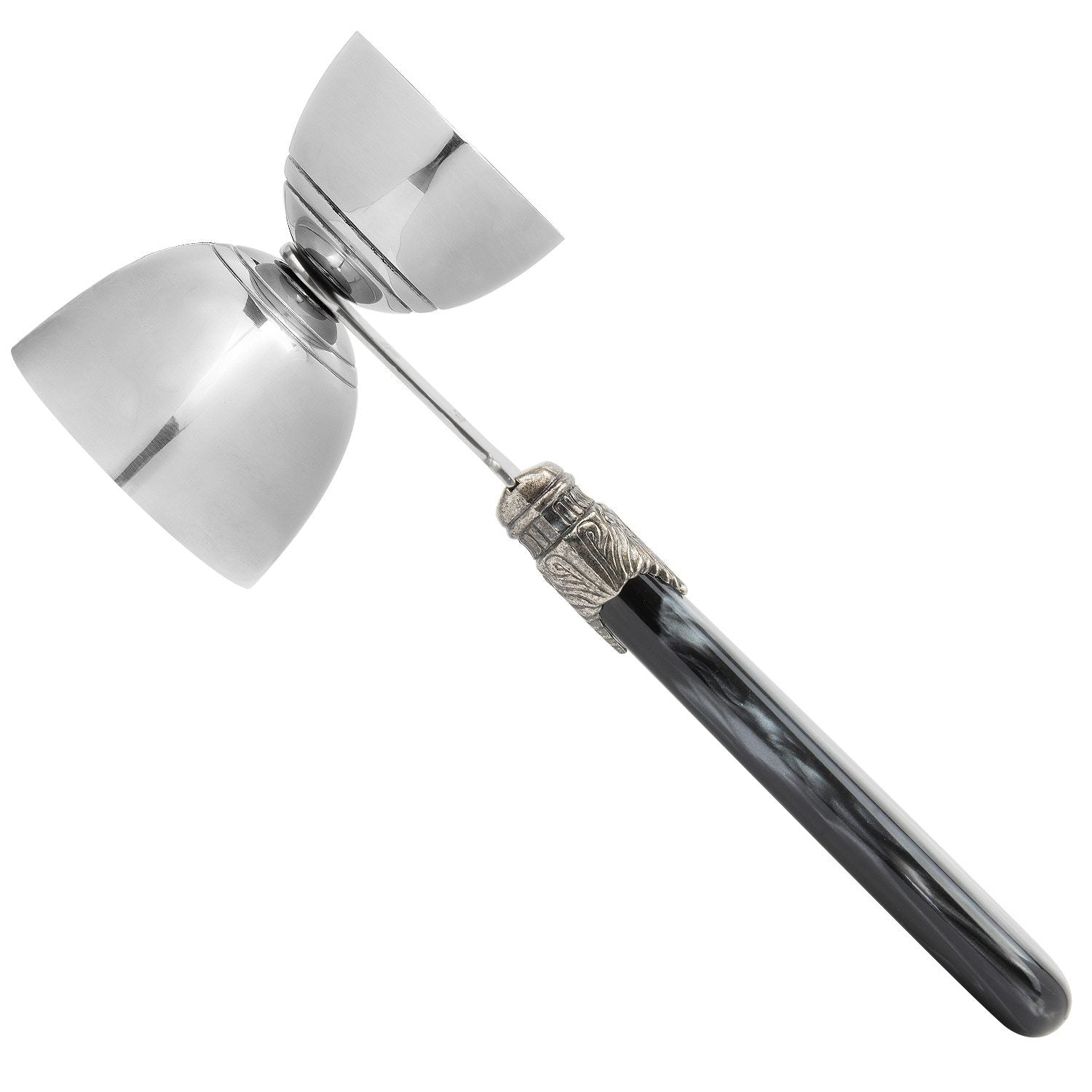 Classico jigger martellato in acciaio inox 25ml/50ml