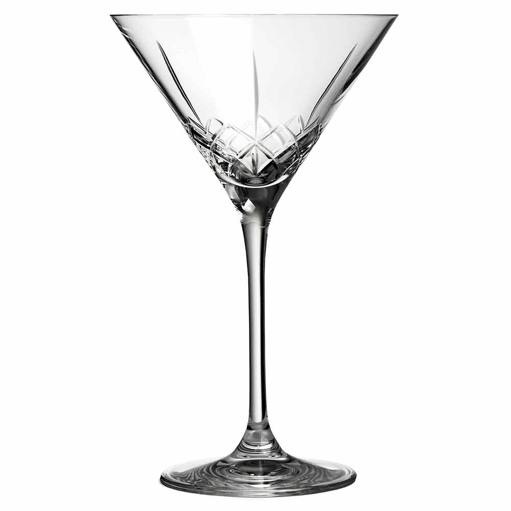 Verre à Martini Haut Ginza Cuts 21cl - Boîte de 6
