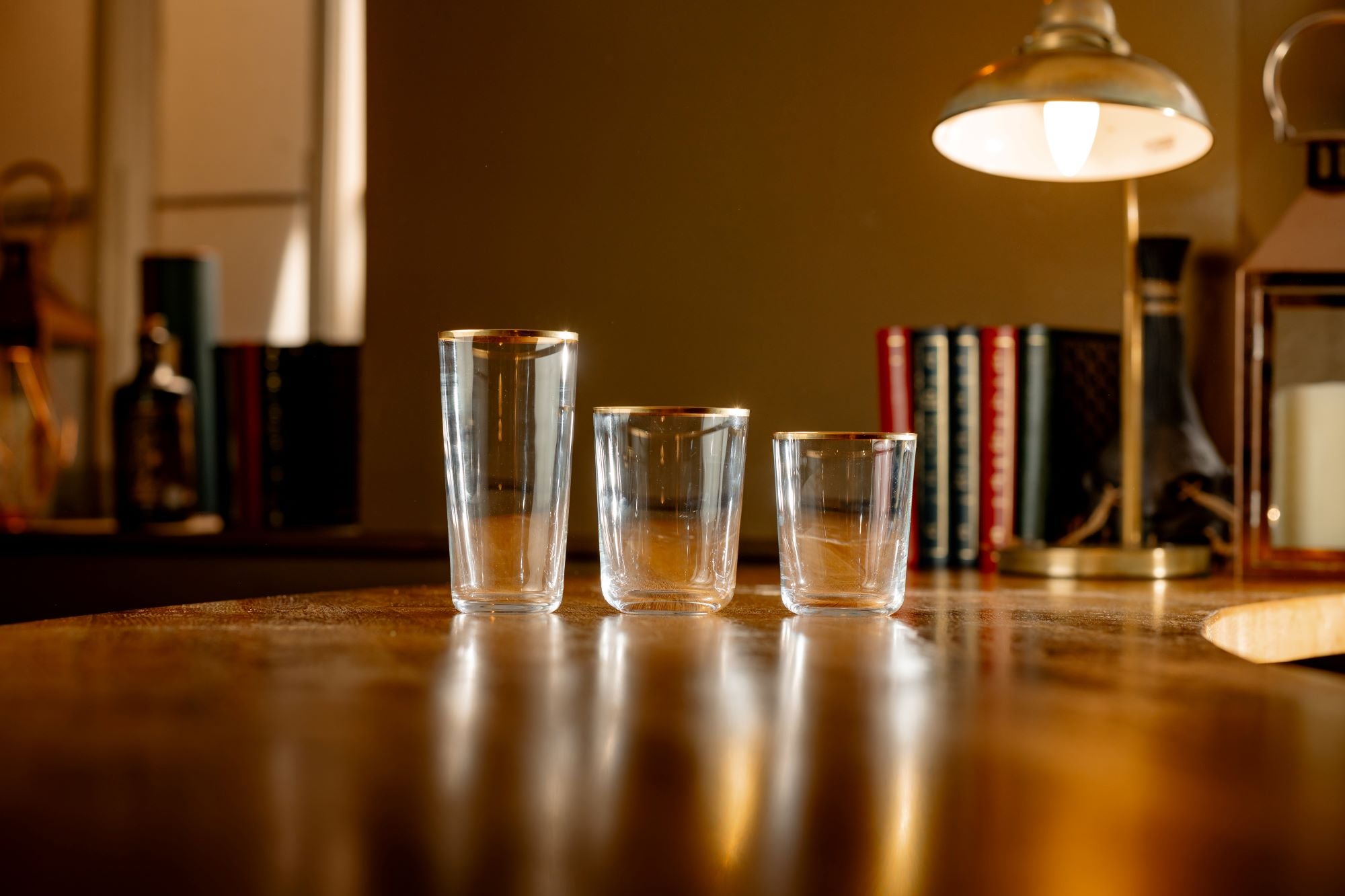 Fluet Verre Old Fashioned à bord doré 34cl