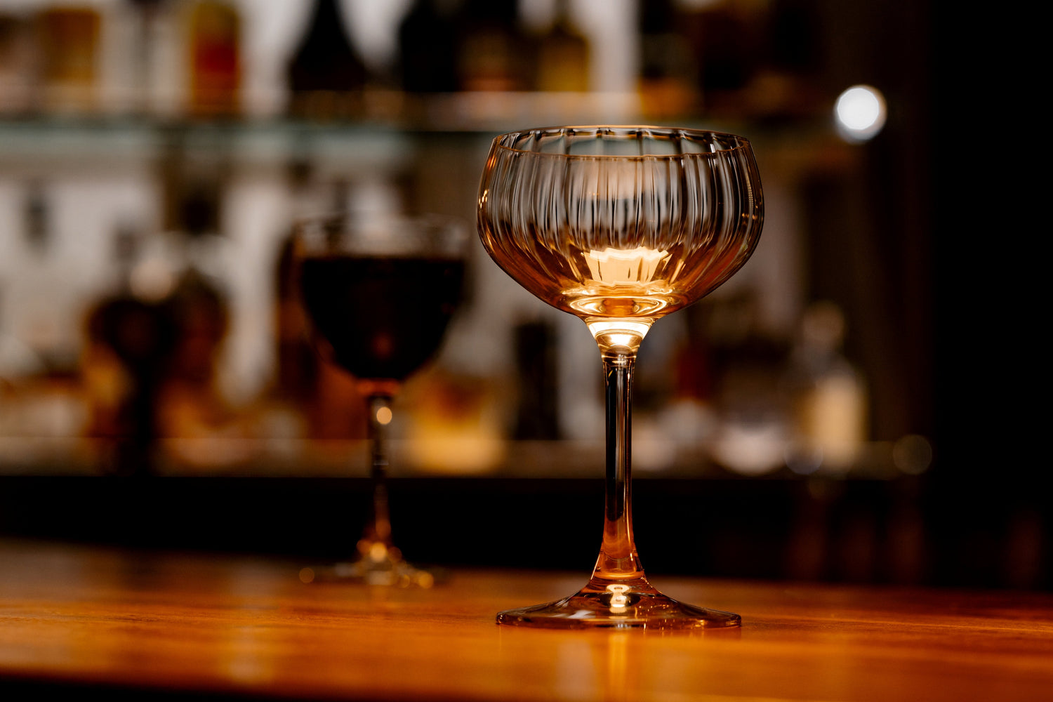 Retro Optic Champagne Glass Coupe 21cl- Box 4