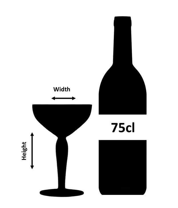 Copa de vino Castello Coupe 22 cl
