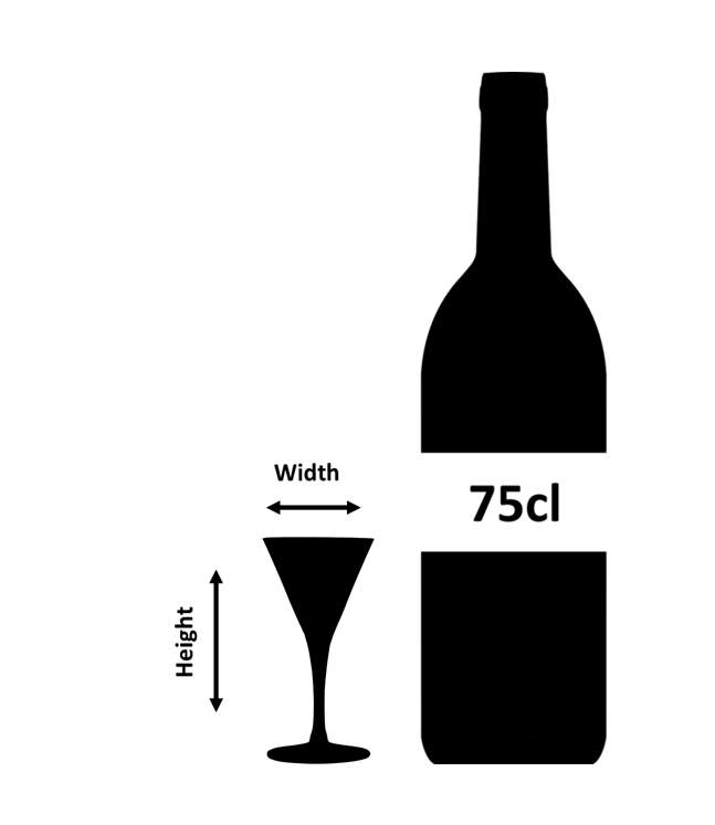 Verdot Mini Martini Glas 4,5 cl