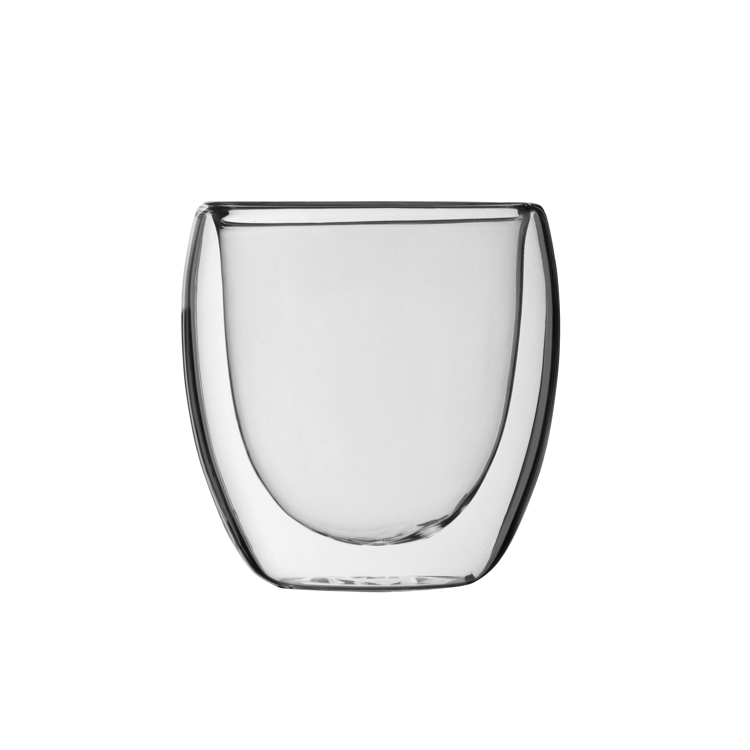 Napoli Verres à café courts à double paroi 15cl (boîte de 2)