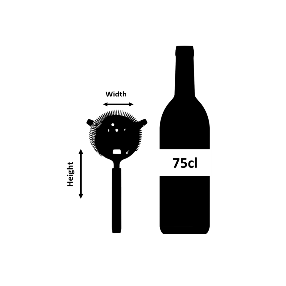 Passoire à cocktail Hawthorne en cuivre 20 cm