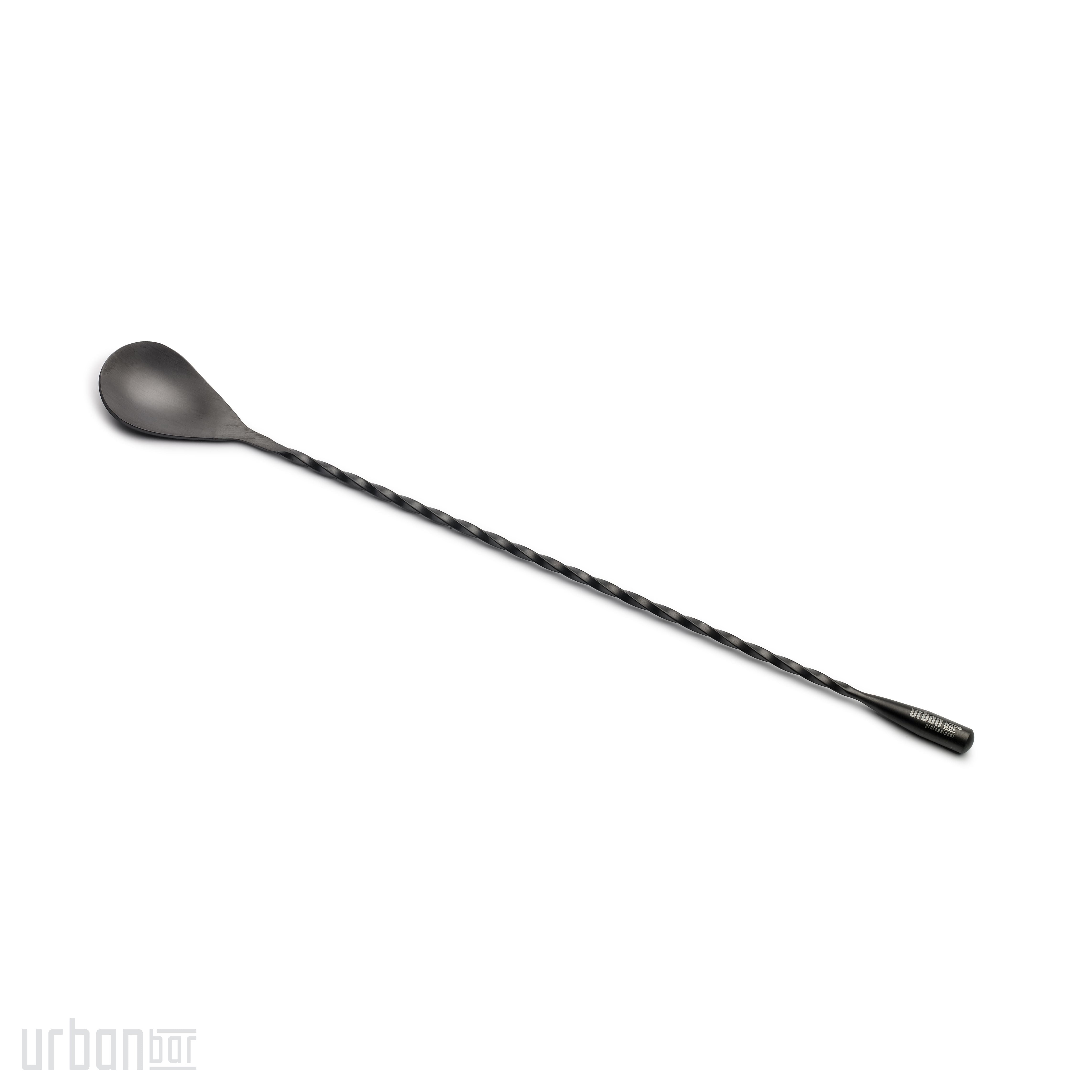 Drop Black Bar Spoon 30cm