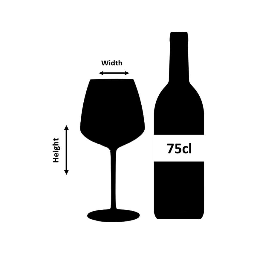 Calice da vino in plastica infrangibile Iris 76cl