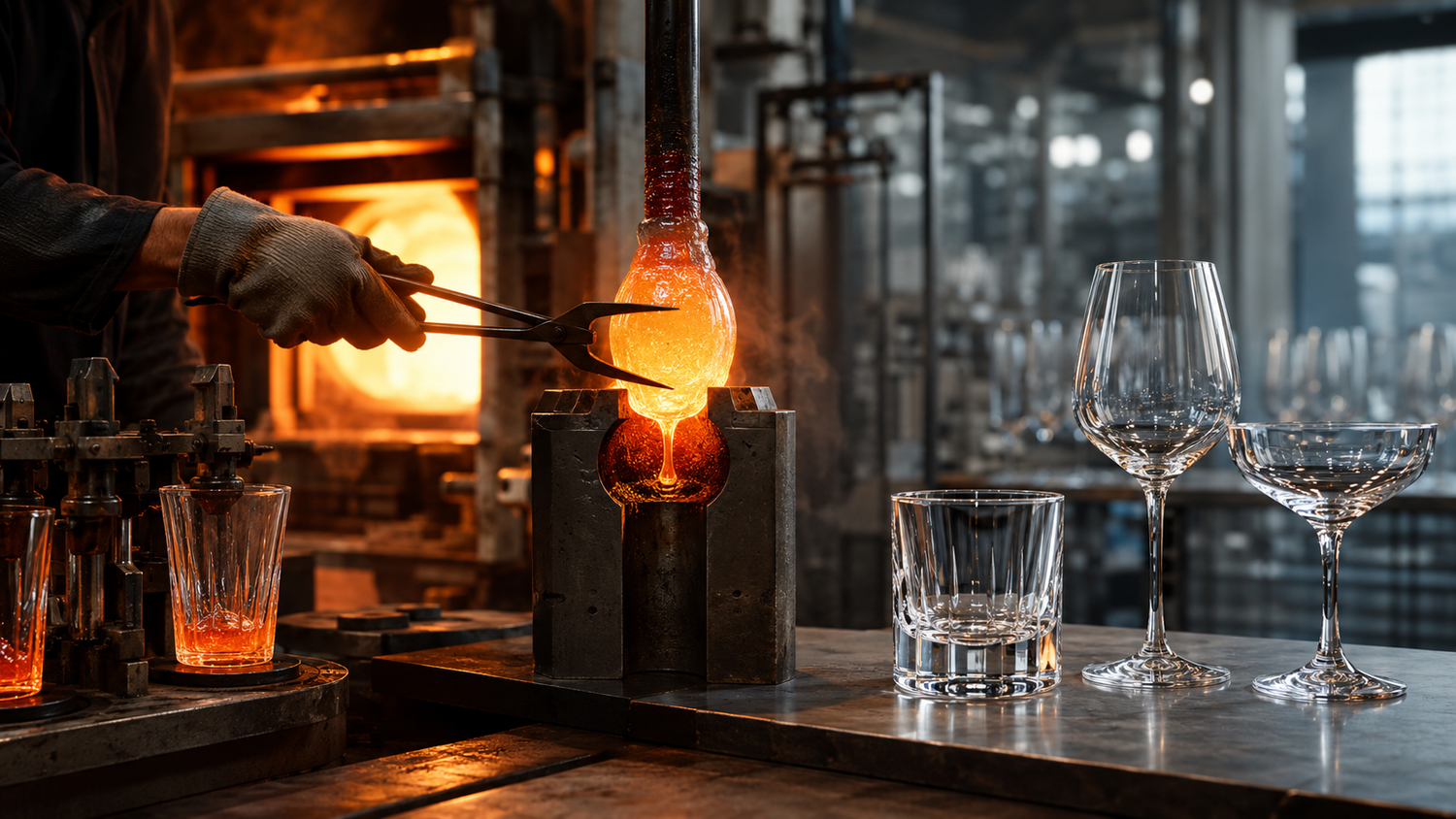 How Drinking Glasses Are Made: From Molten Glass to the Perfect Serve