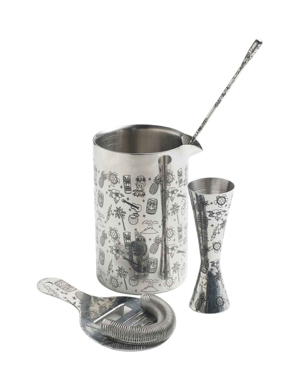 Tin da mixology Tiki a doppia parete 70cl