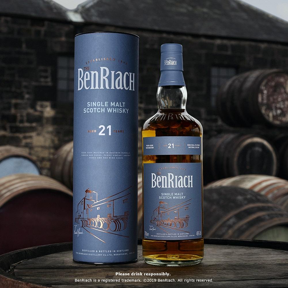 BenRiach 21 ans Classique du Speyside - 70cl