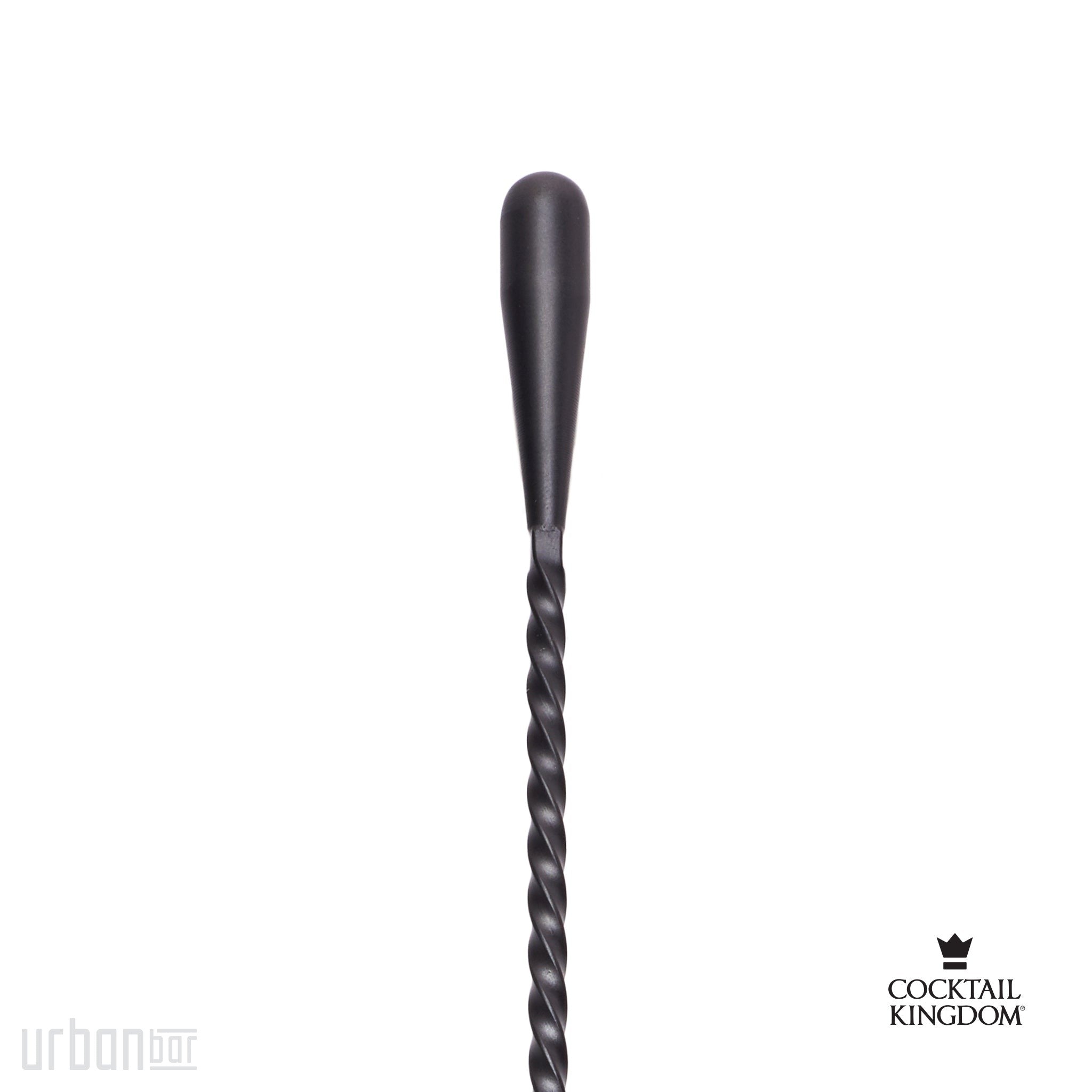 Teardrop Barspoon - Matte Black / 30cm