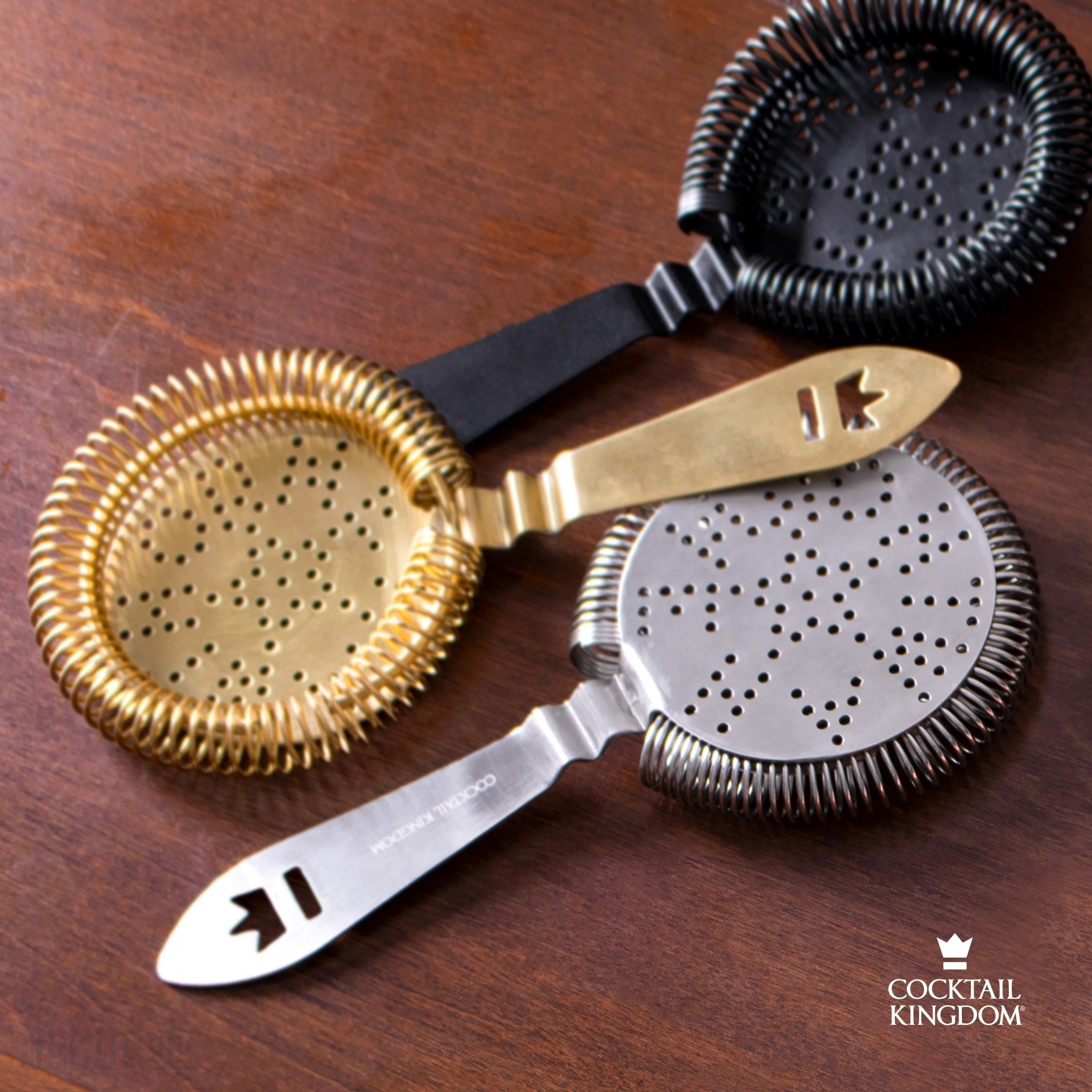 Antique-Style Hawthorne Strainer - Stainless Steel
