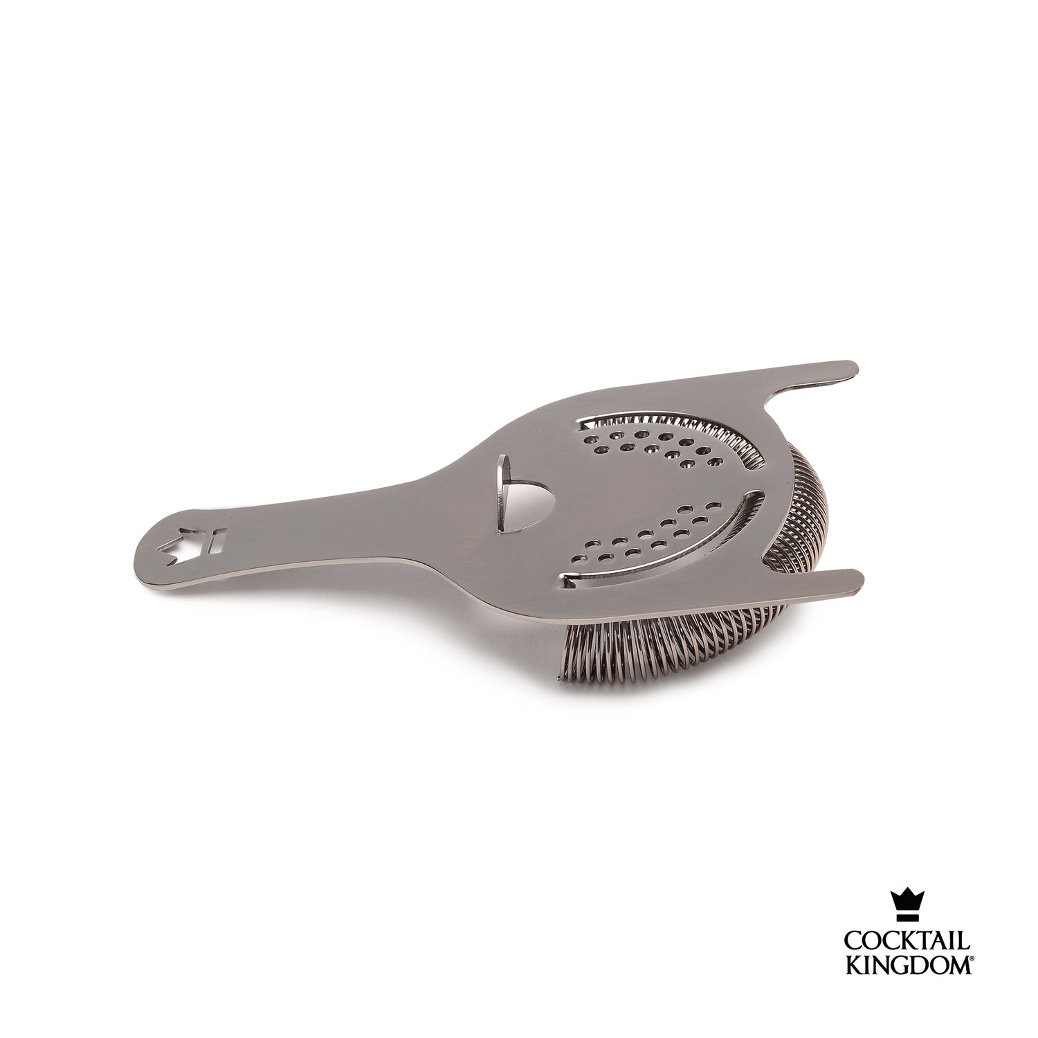 Koriko® 2-Prong Hawthorne Strainer - Gunmetal Black