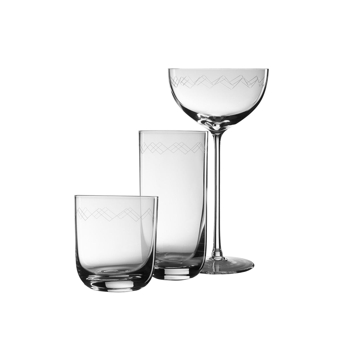 Calabrese ZigZag Coupe 23cl - Confezione da 6