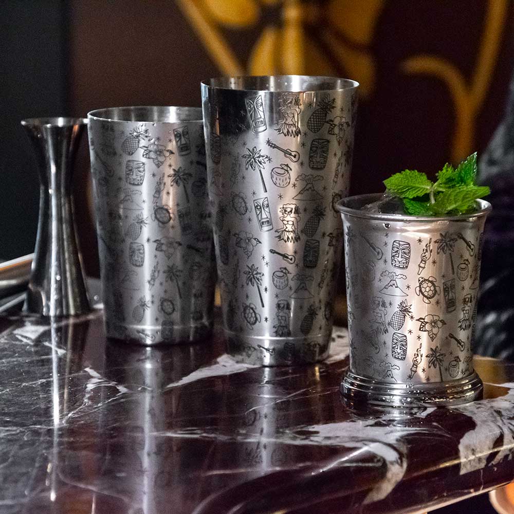 Tiki Stainless Steel Julep Cup 40cl