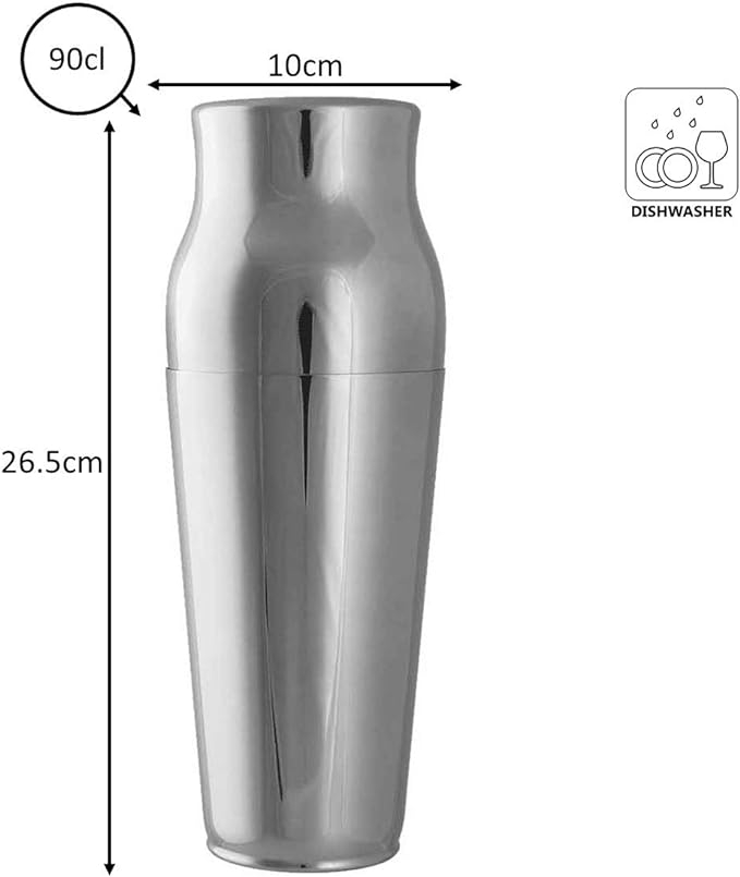 Shaker à cocktail en acier inoxydable Calabrese 90cl