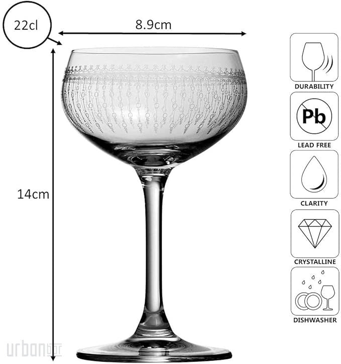 1920 Champagne Glass Coupe 21cl- Box4