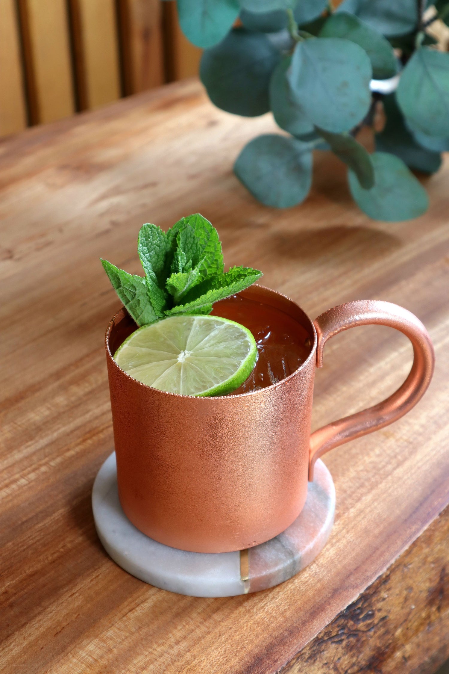 Copper Plated Mug 32.5cl