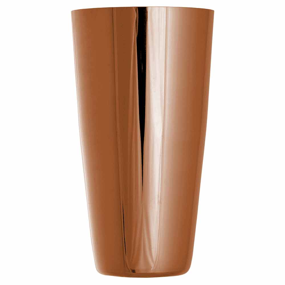 Shaker Boston en étain or rose 85 cl