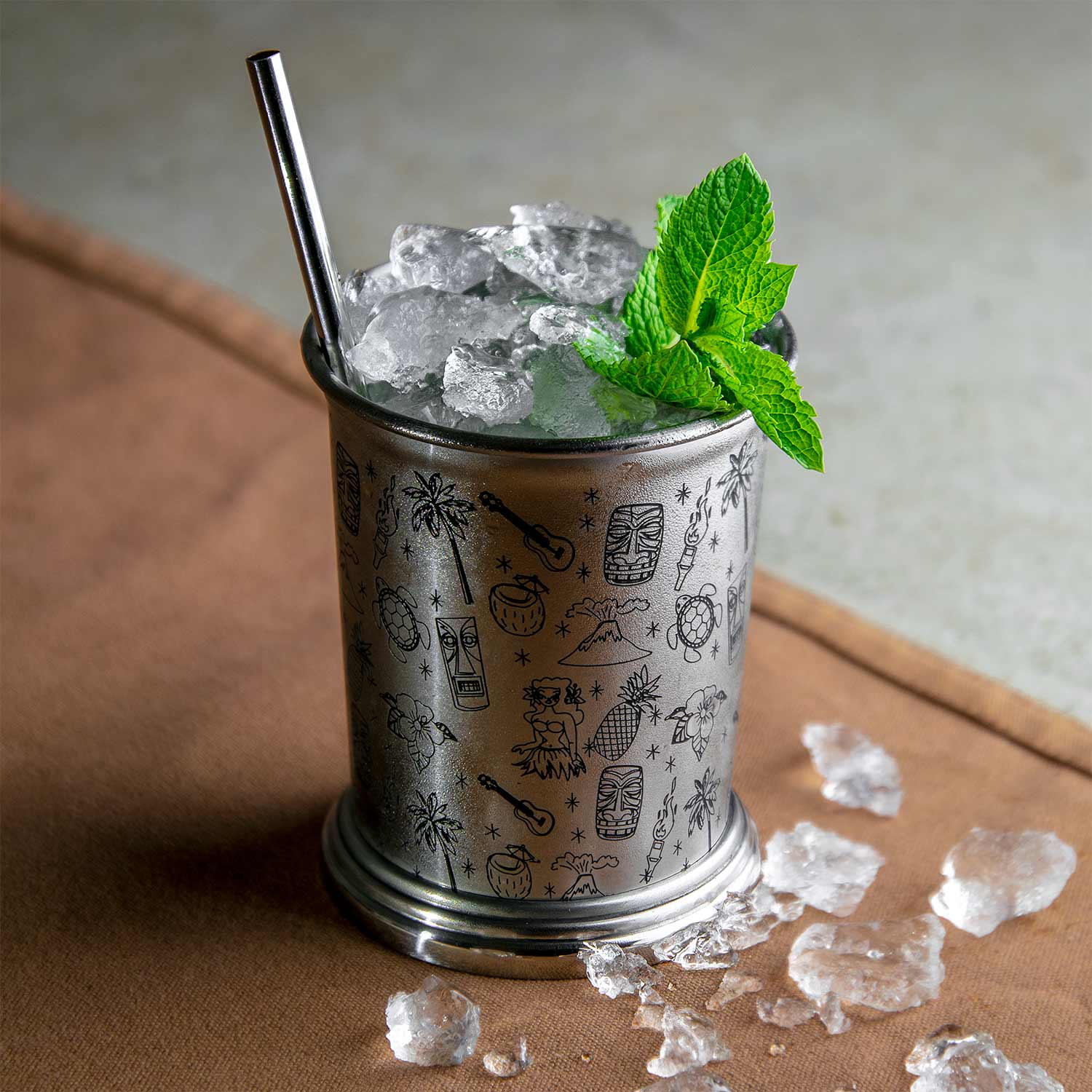 Tiki Stainless Steel Julep Cup 40cl