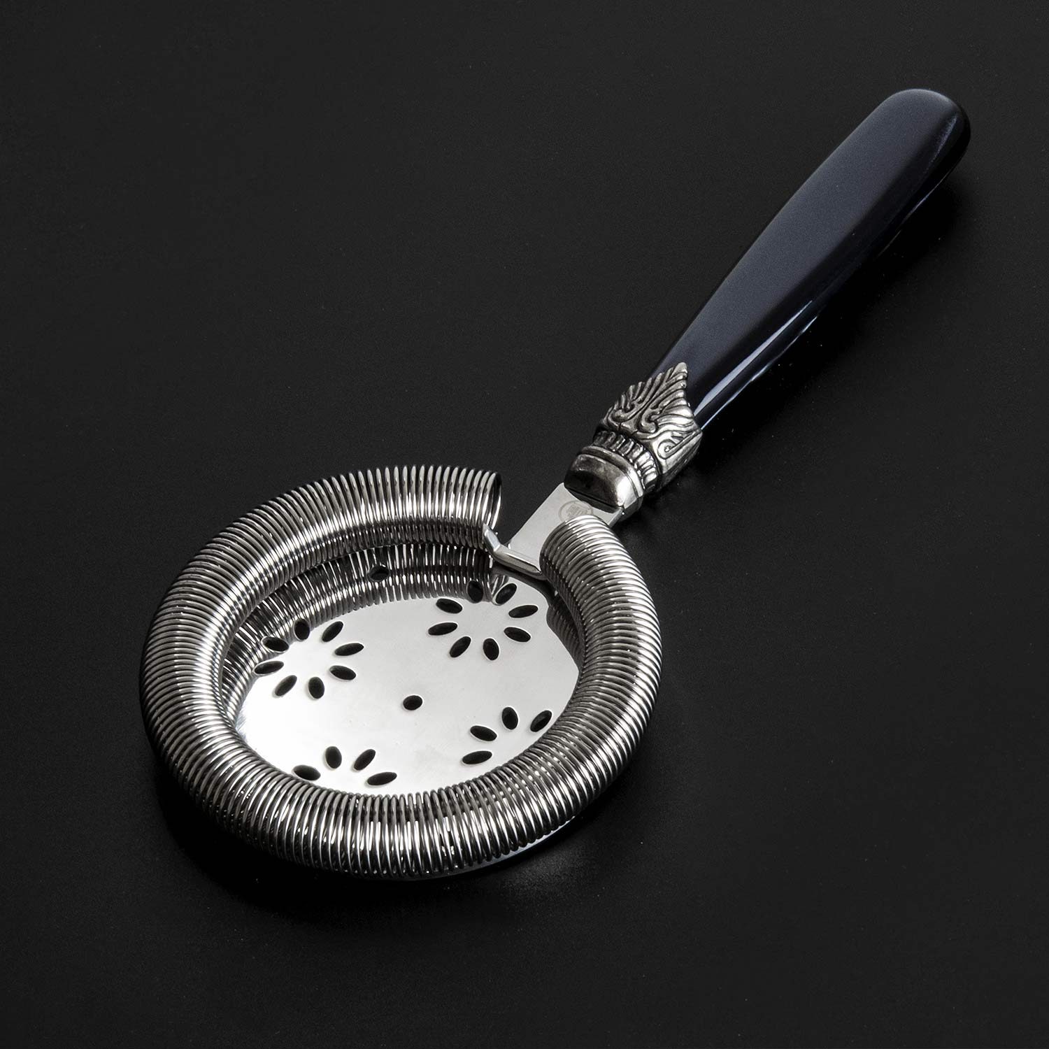 Classico Stainless Steel Hawthorne Cocktail Strainer Internal Fitting 22.5cm