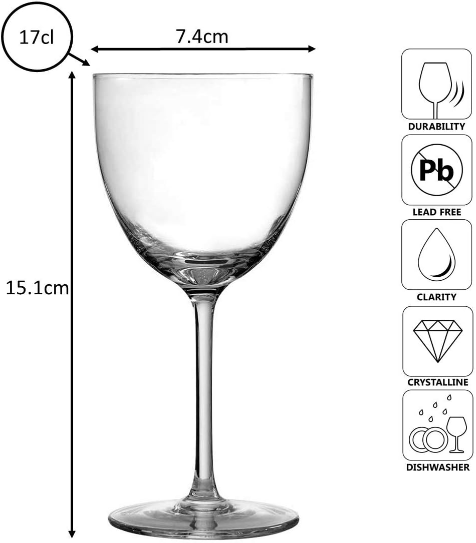 Retro Nick & Nora Cocktail Glass 17cl