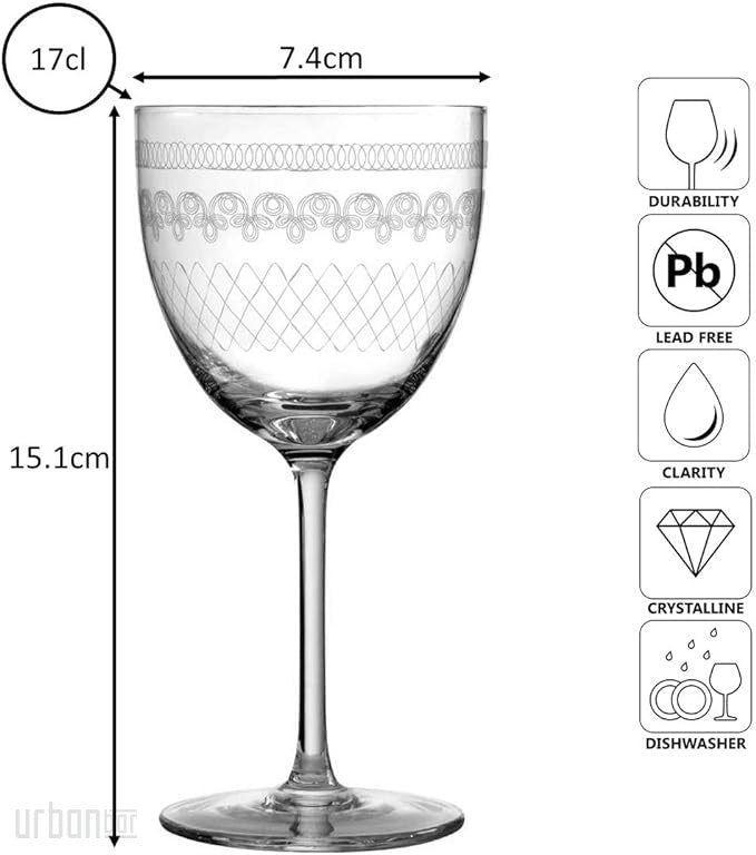 1910 Nick & Nora Cocktail Glass 17cl- Box 4
