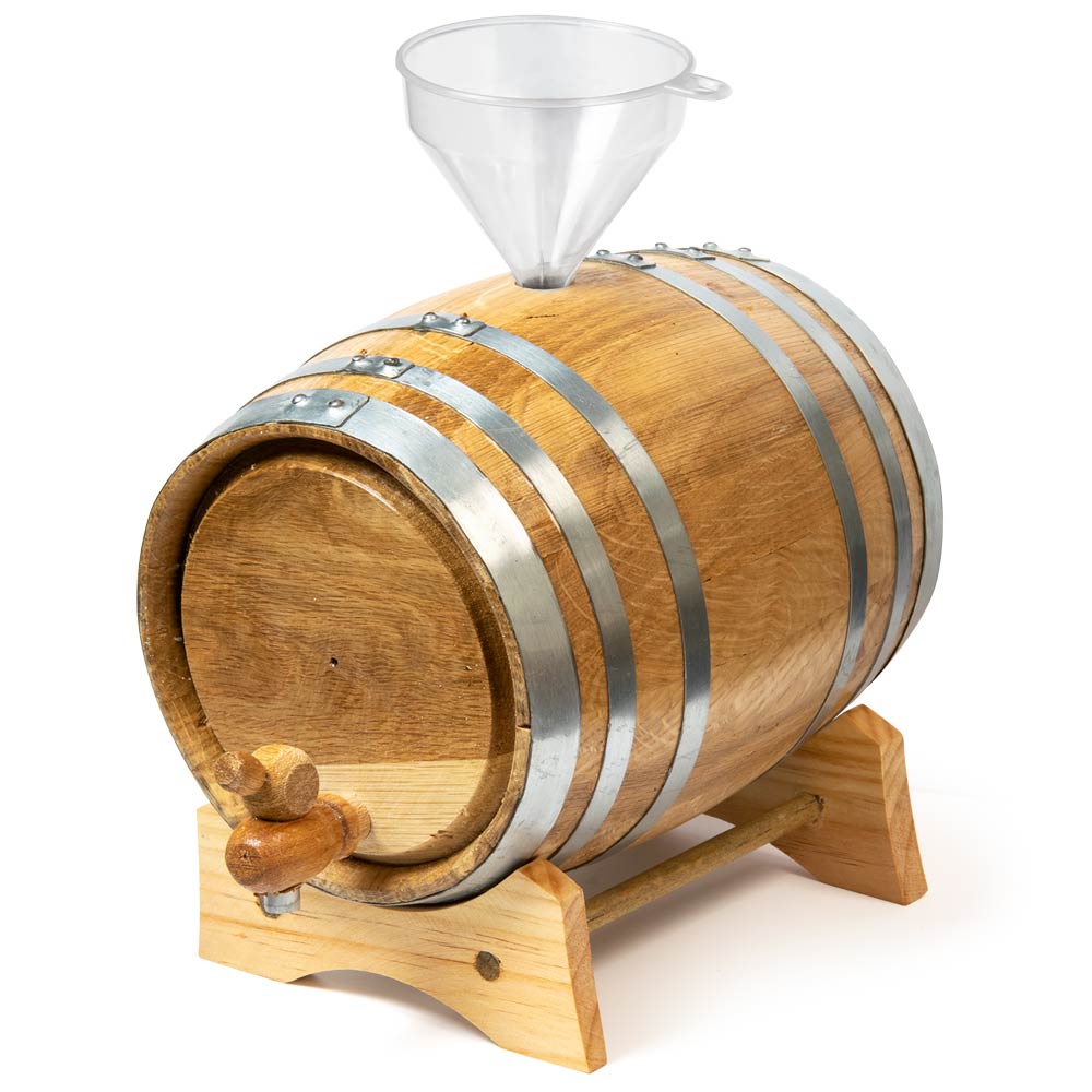 Fût de vieillissement pour cocktail en chêne 2 litre