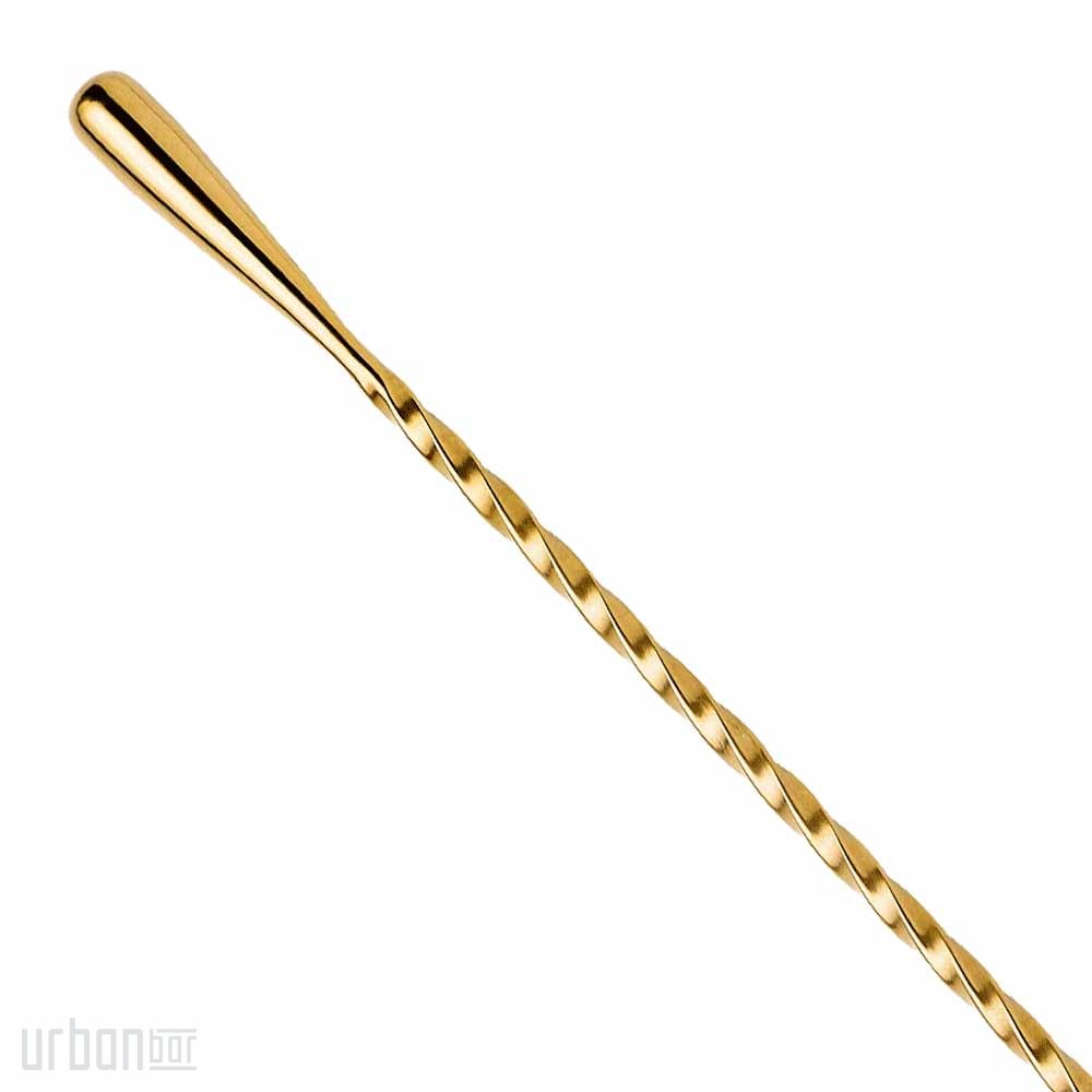Drop Gold Bar Spoon 30cm