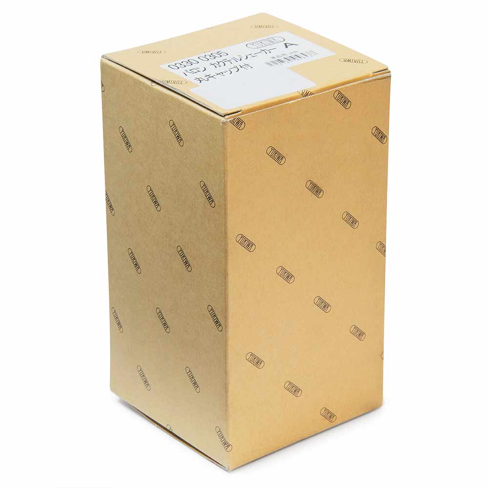 Baron Yukiwa Shaker in acciaio dorato e acciaio satinato 50cl