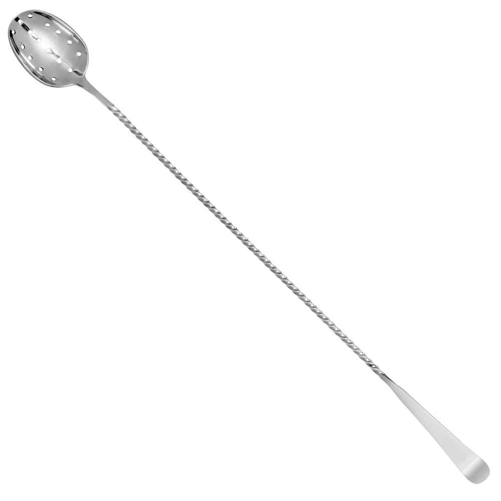 Biloxi Stainless Steel Strainer Bar Spoon 34.5cm