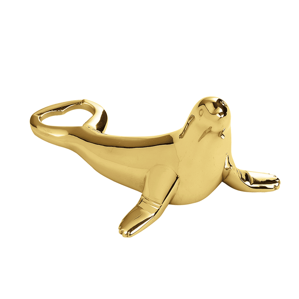 Seal Bottle Opener Gold