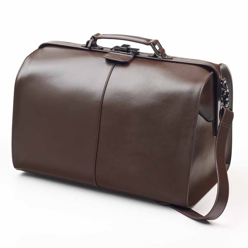 Borsa kit in pelle (marrone)