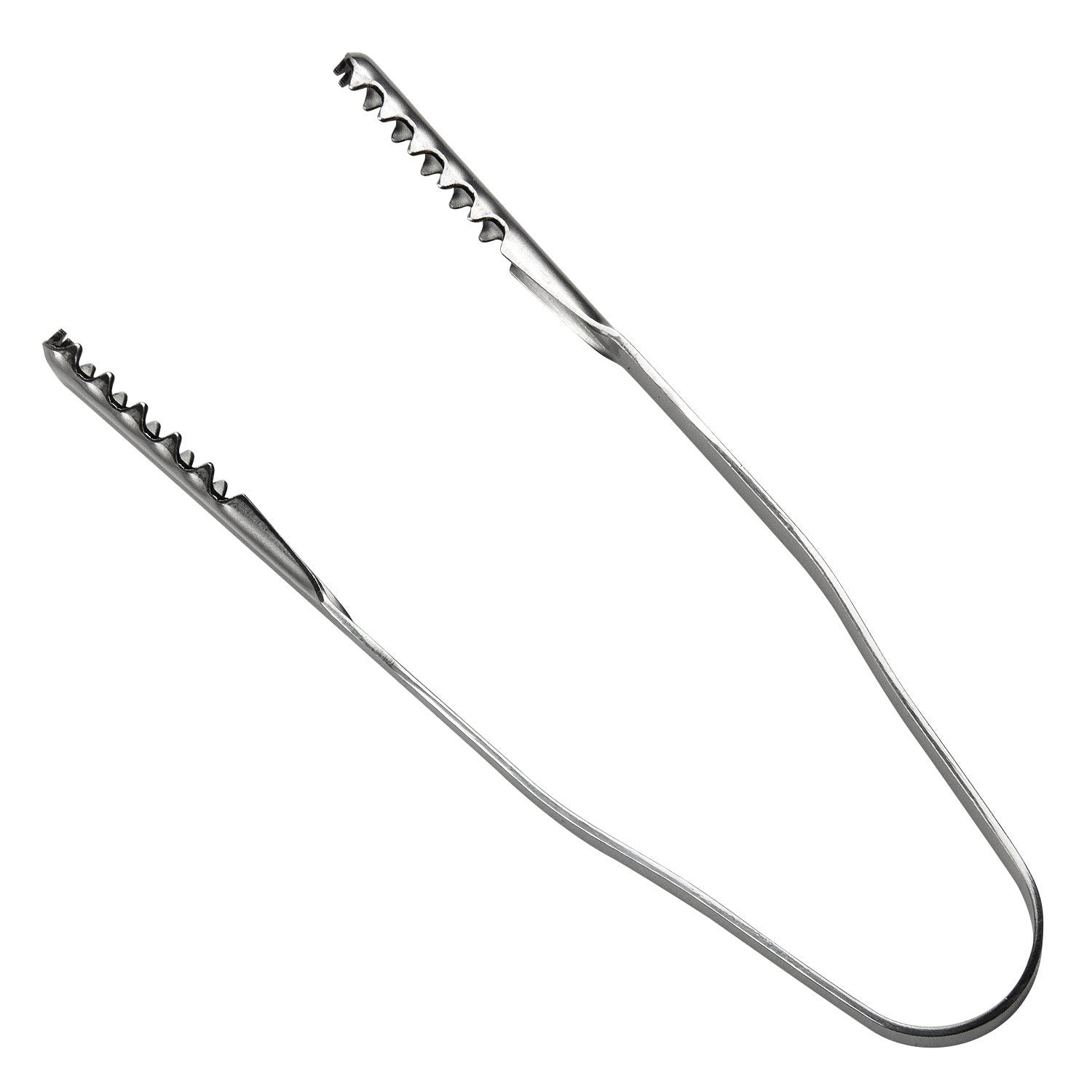 Pince à glace en acier inoxydable Ergo 12 cm