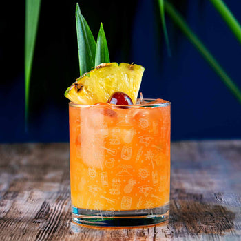 Tiki Old Fashioned Tumbler 25cl