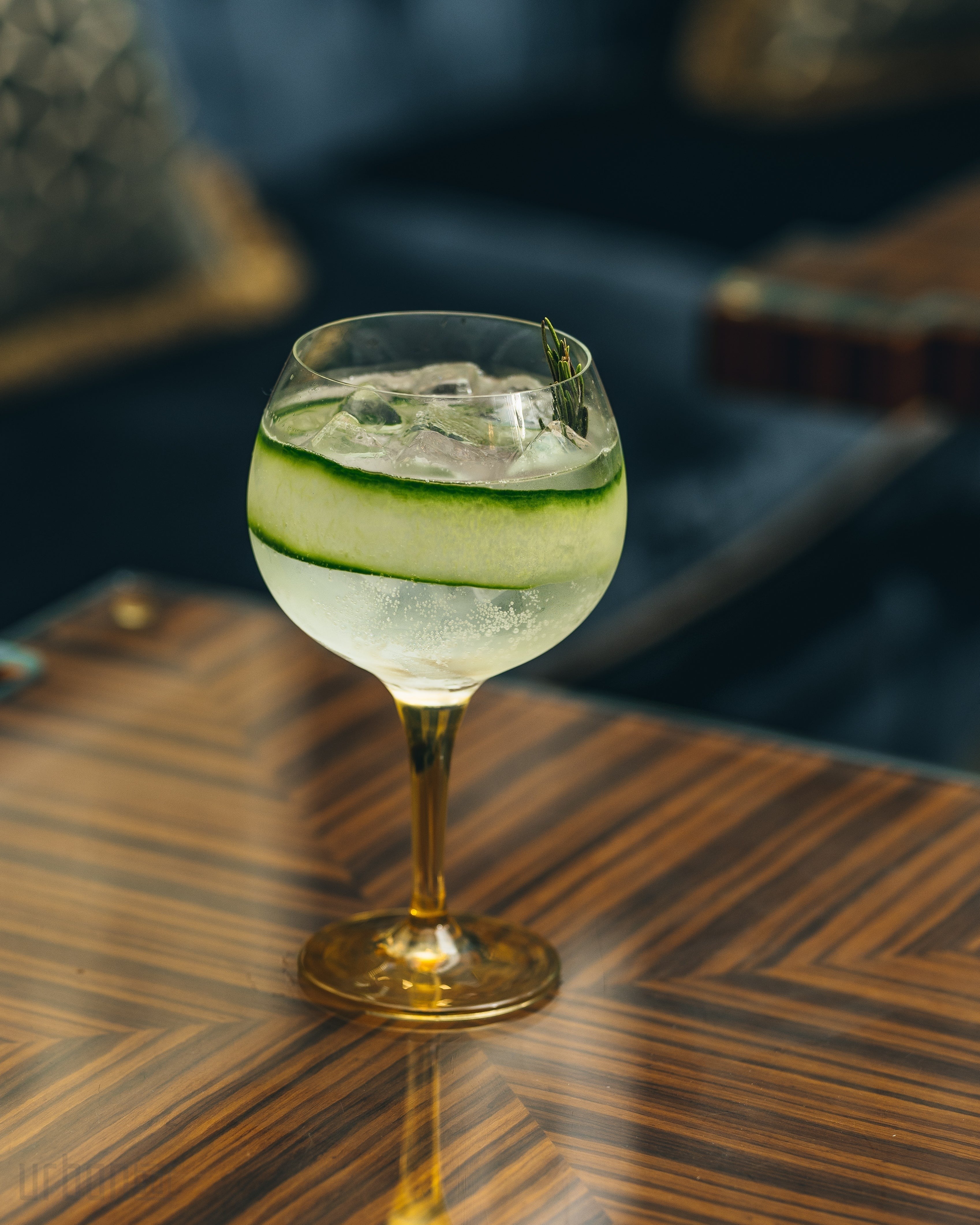 Amber Stem Gin Balloon Glass 60cl